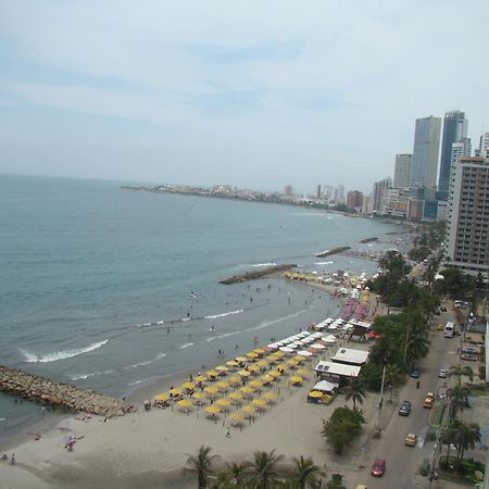 Apartamento , Vista A La Ciudad Antigua Y Playa Cartagena Exterior photo
