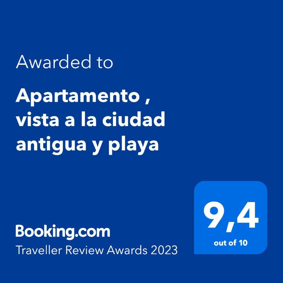 Apartamento , Vista A La Ciudad Antigua Y Playa Cartagena Exterior photo